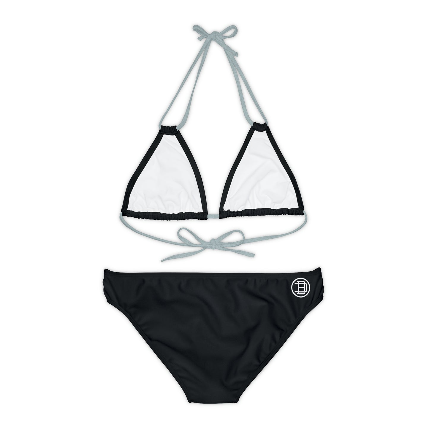 Dirty Bill Strappy Bikini Set (Blk)