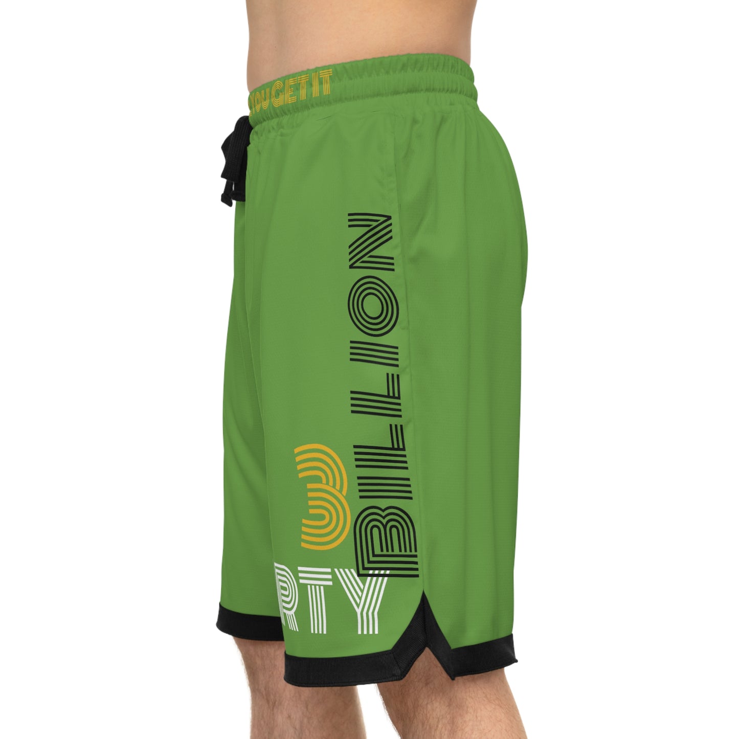DB Basketball Rib Shorts (Green)