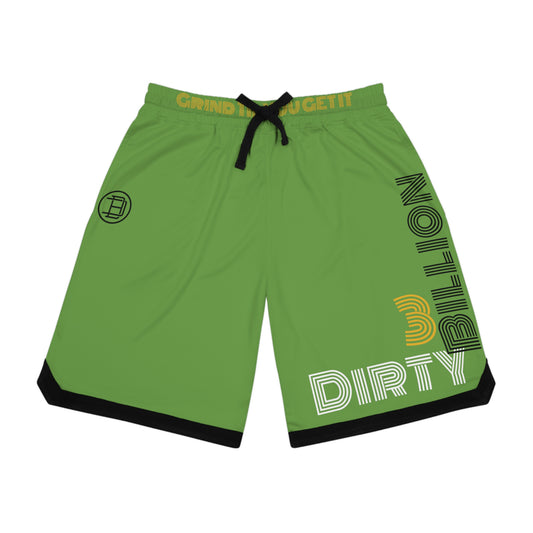 DB Basketball Rib Shorts (Green)
